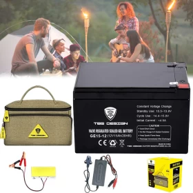 Camping Battery Rechargeable BTY-15